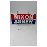 NIXON / AGNEW license plate