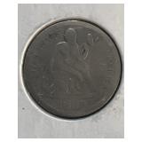 1885 seated silver dime