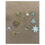 Costume, jewelry pins