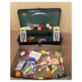 Fishing tacklebox with contents