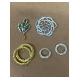 Costume jewelry pins