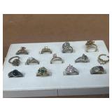 Costume jewelry rings