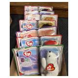 Ty McDonald beanie babies chili stag the end, etc.