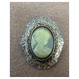 Cameo brooch