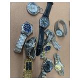 Wrist watches various makers
