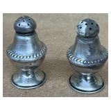 Sterling silver salt and pepper shakers