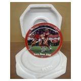 Joe, Montana Super Bowl XXIII collector plate