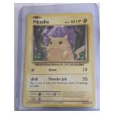 Pokï¿½mon Pikachu trading card