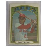 1972 Tony Perez topps baseball card