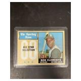 1968 Roberto Clemente Topps, Baseball Cards,