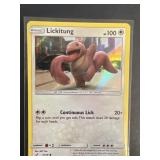 Pokï¿½mon LICKITUNG holo trading card