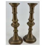 Heavy Brass Candlesticks