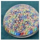 Murano "millefiori" Paperweight