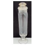 Early Glass Apothecary Jar