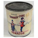 GOOD OLD SUMMER-TIME TOBACCO TIN
