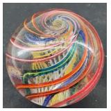 2" German Swirl Divided Core Marble