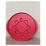 Heart shaped lattice, cake, top cutter