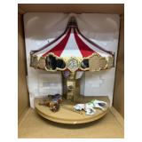 Hallmark keepsake carousel with two horses