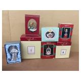 ENESCO and precious moments Christmas ornaments