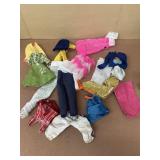 Miscellaneous barbie clothes and other