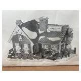 Department 56 snowy Village Fishermans nook resort