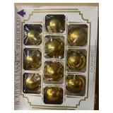 Christmas ornaments gold
