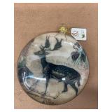 RAZ glass large Christmas ornament