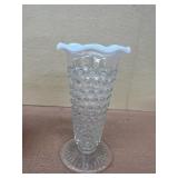 Hobnail bud vase