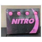12 Pink Nitro Ultimate Distance Golf Balls