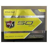 12 New Wilson 50-Elite Golf Balls