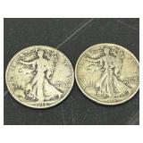 1918/1943 Walking Liberty Half Dollar Silver