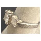 Sterling silver ring size 8