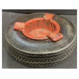 Firestone advertising ashtray tire
