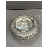 Swan advertising tire ashtray