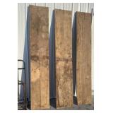 (3) WIDE Boards, Approx. 95" x 19"