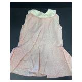 1930s child flour sack sun dress