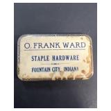 Late 1800s Frank Ward, staple hardware
