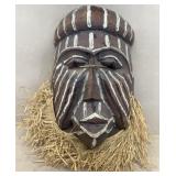 Wooden mask antique