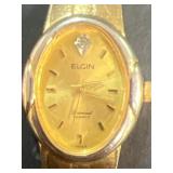 Elgin diamond watch