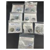 World War II half dollar commemorative collection