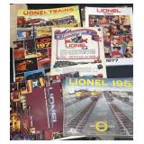 Lionel train catalogs  1950s - 70