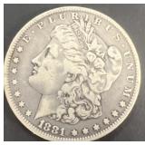 1881 O Morgan Silver Dollar