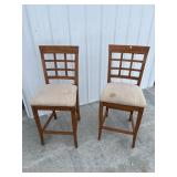 Pair of barstools