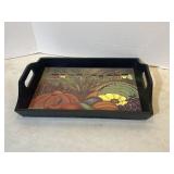 Handpainted fall tray