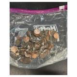 Bag of pennies