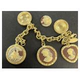 Cameo bracelet