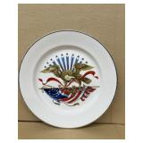 Patriotic American Eagle plate