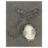 Cameo necklace