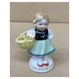 Porcelain little girl figure