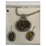 Worthington necklace and earring set